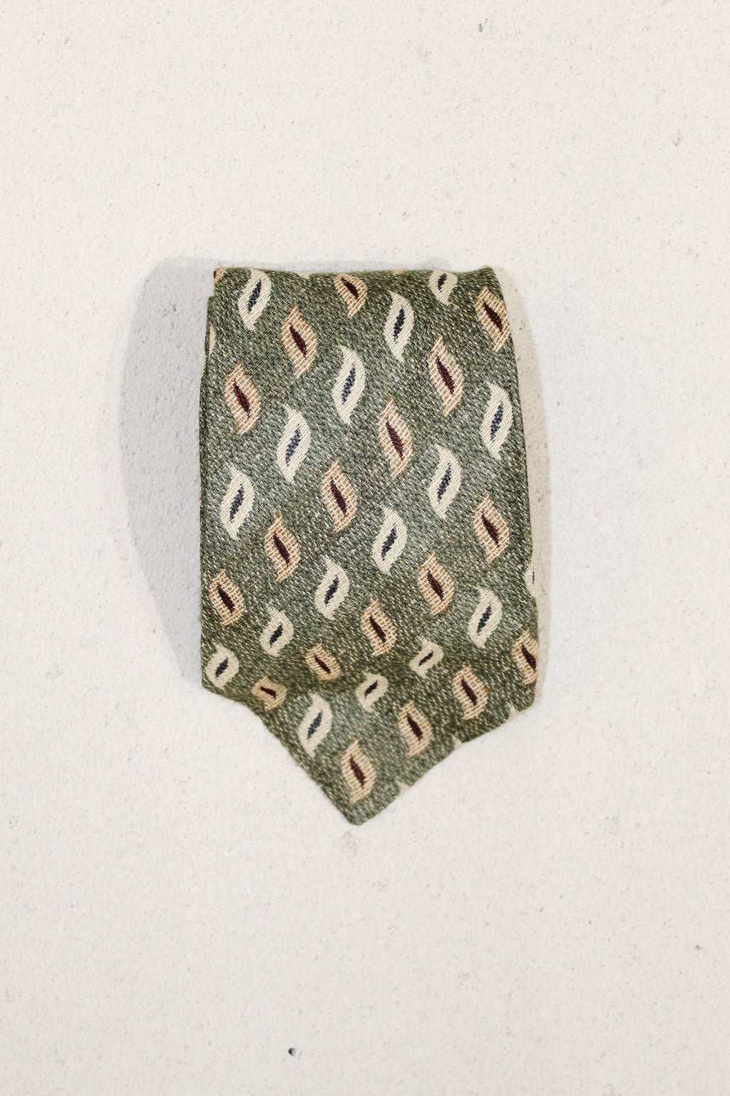 GEOMETRIC SILK TIE