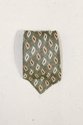 GEOMETRIC SILK TIE