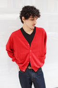 Red Knitted Cardigan