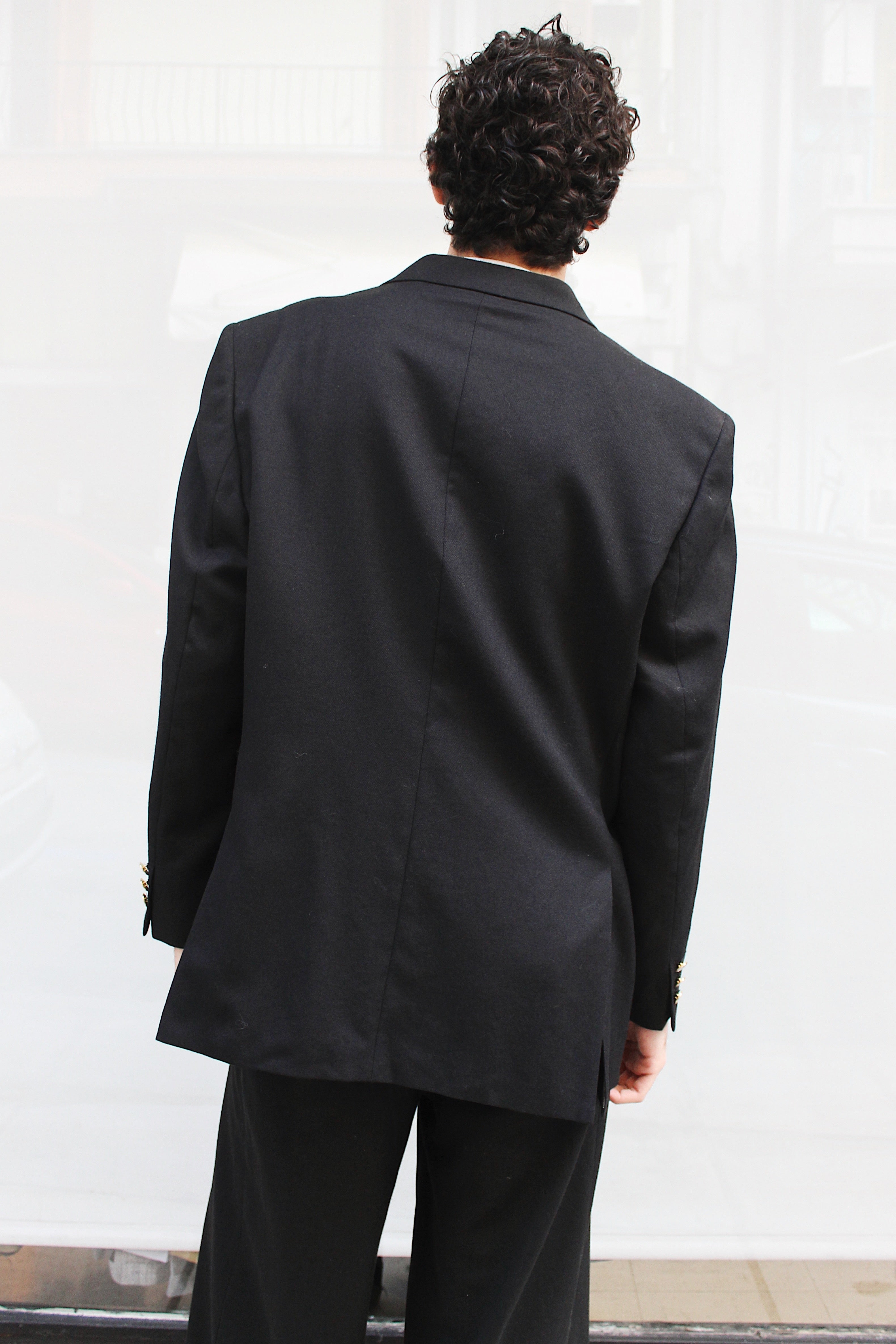 Wool Black Blazer