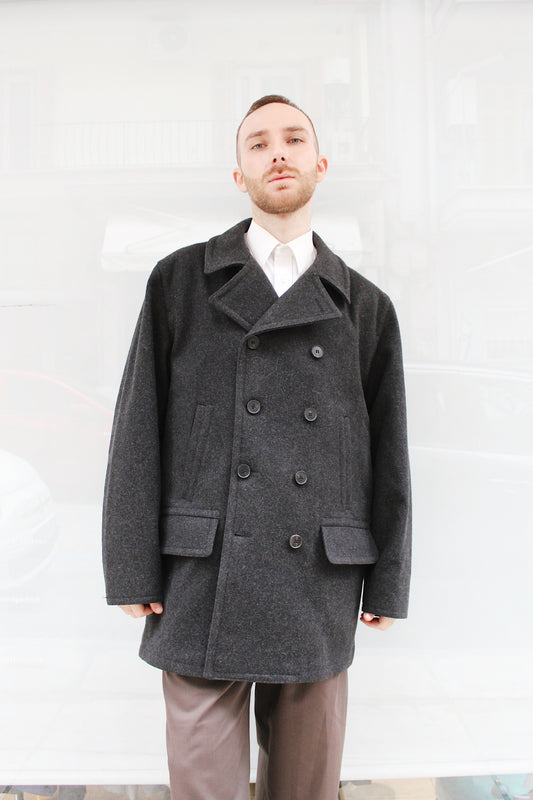 Gray Peacoat