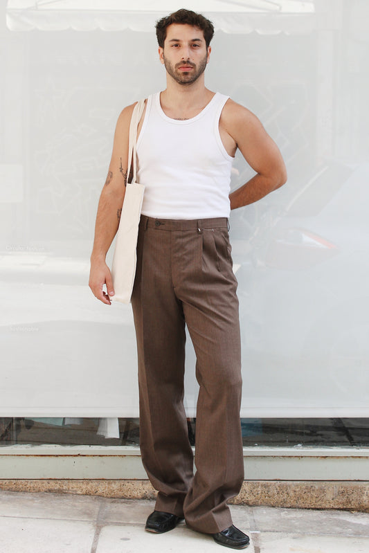 Office Pleated Pants