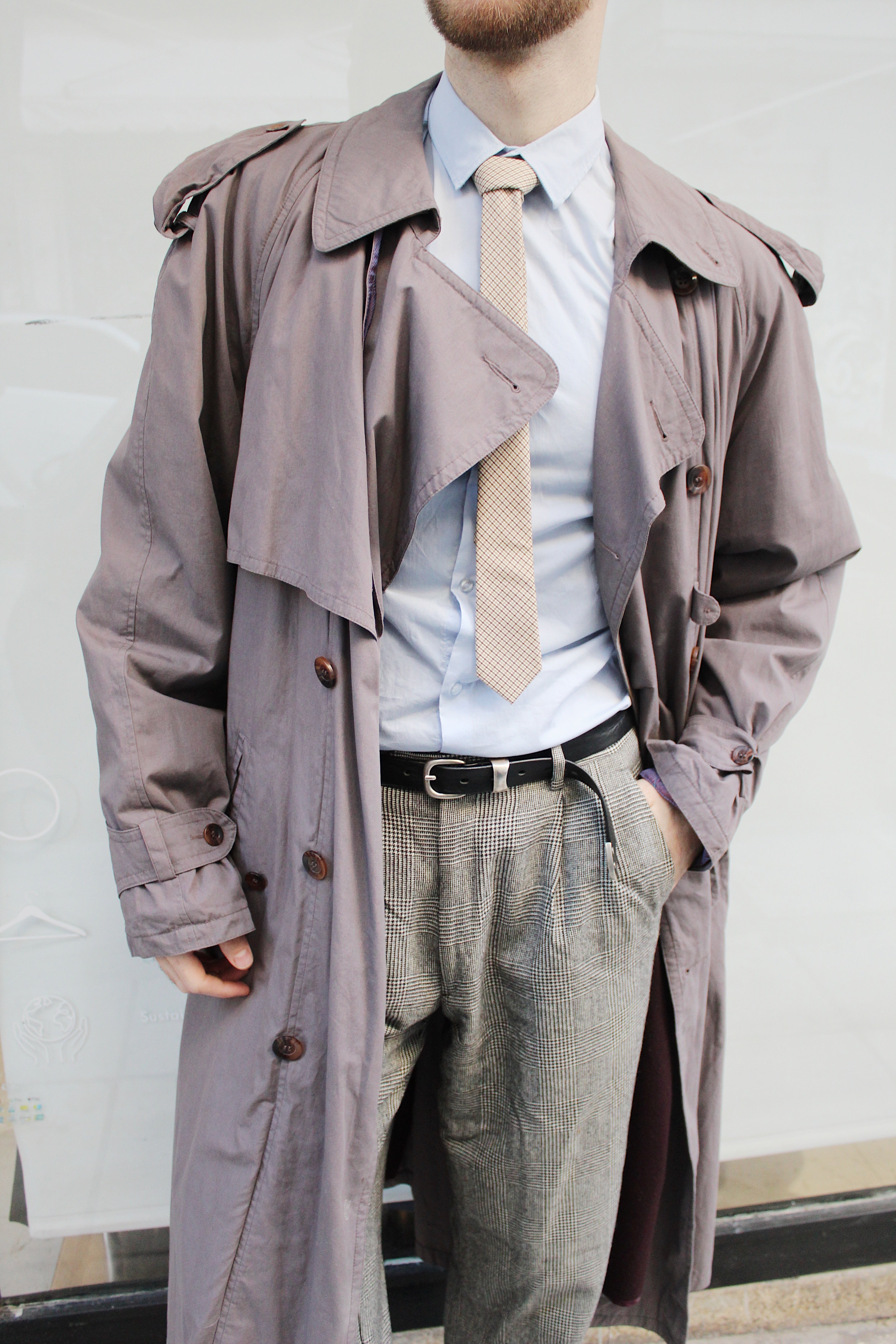 Double Breasted Trench