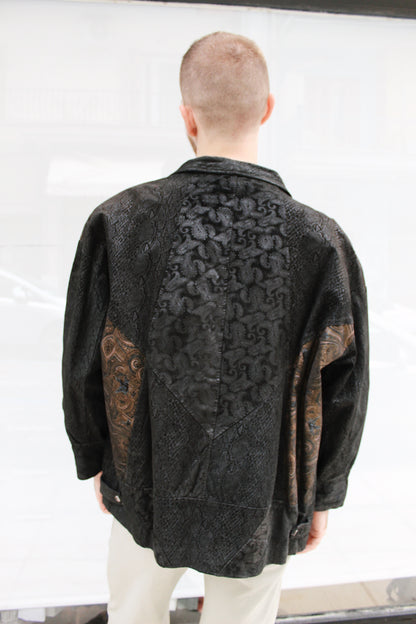 DETAILED LEATHER JACKET