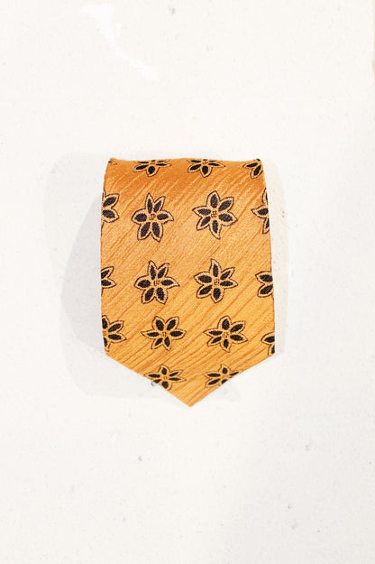 GEOMETRIC SILK TIE