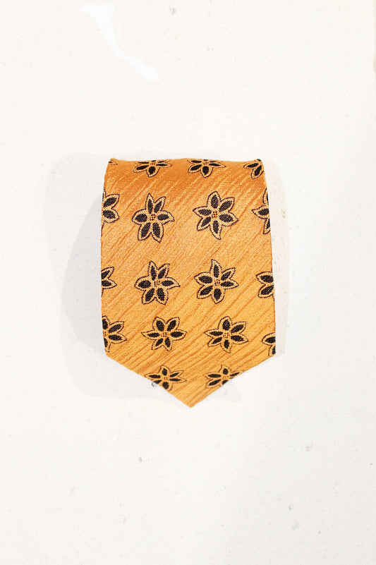 GEOMETRIC SILK TIE