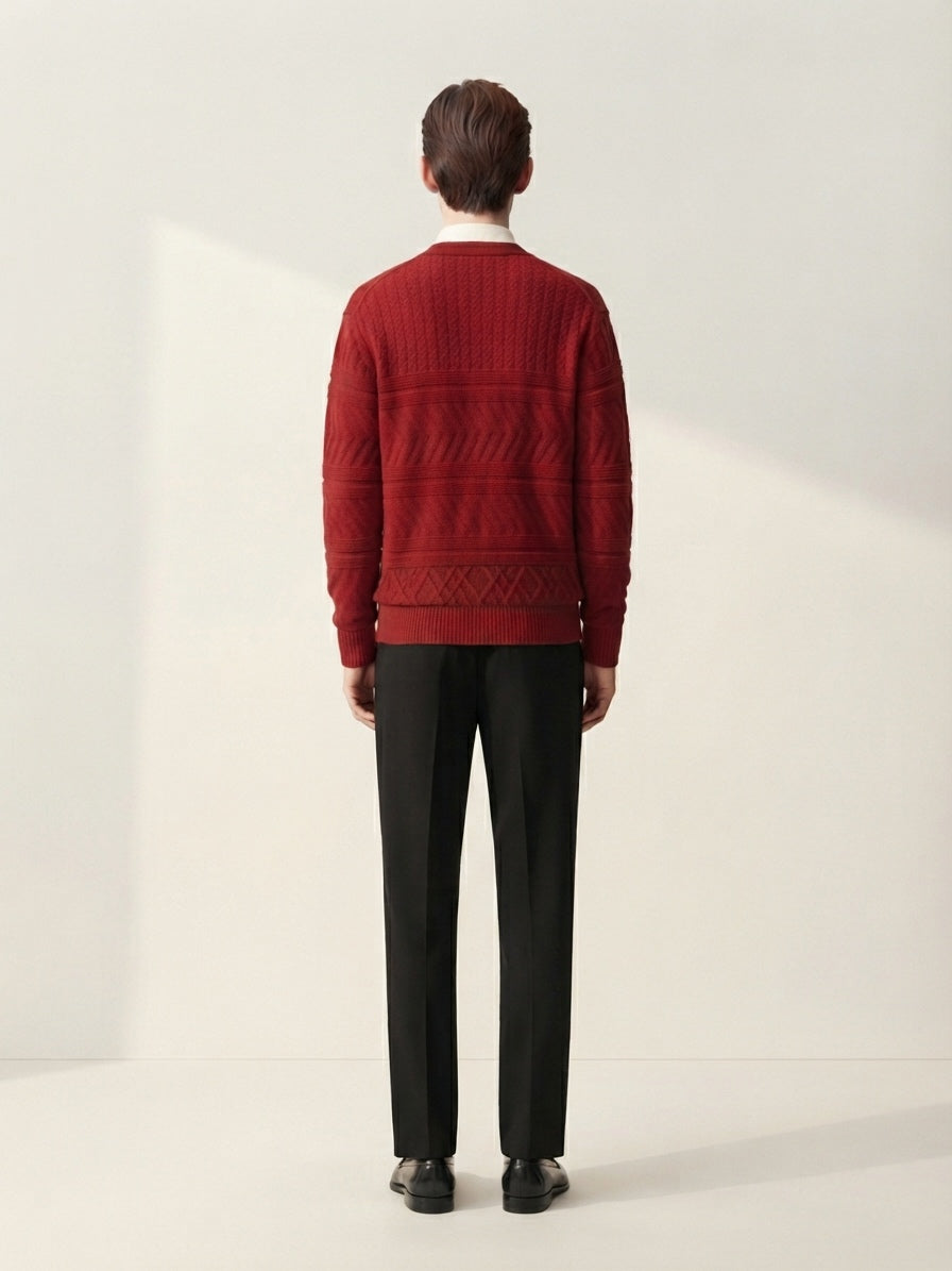 Red Wine Cardigan