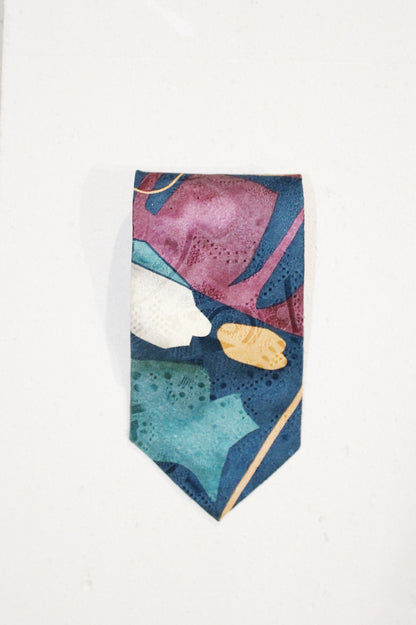 Silk Abstract Tie