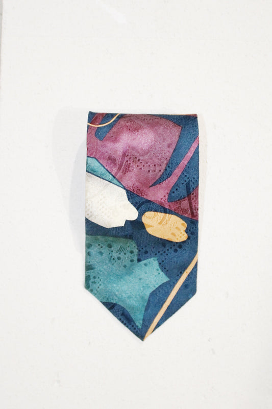 Silk Abstract Tie