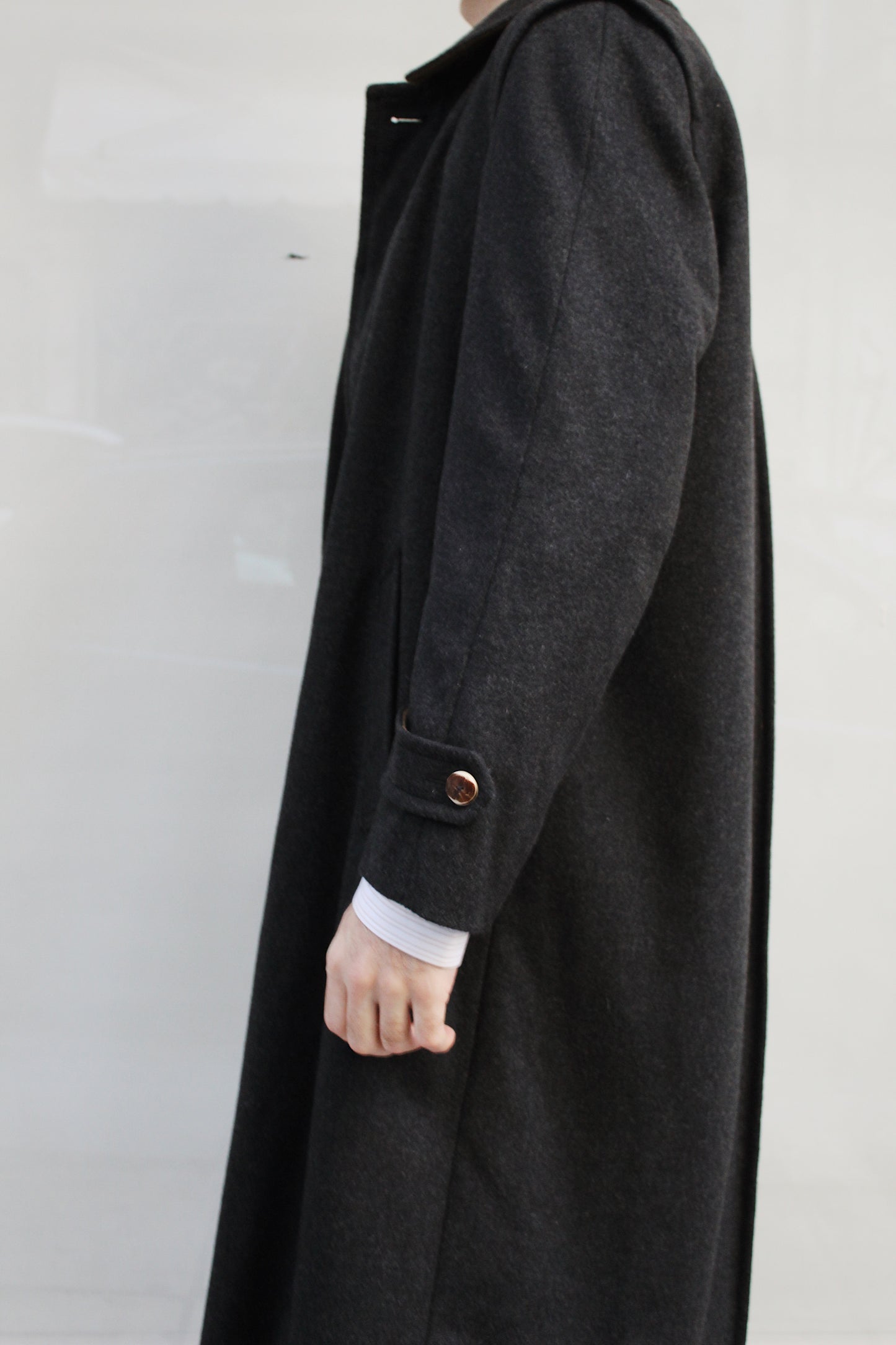 Maxi Gray Overcoat