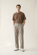 Sand Gray Pleated