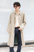 Dark Beige Trench Coat