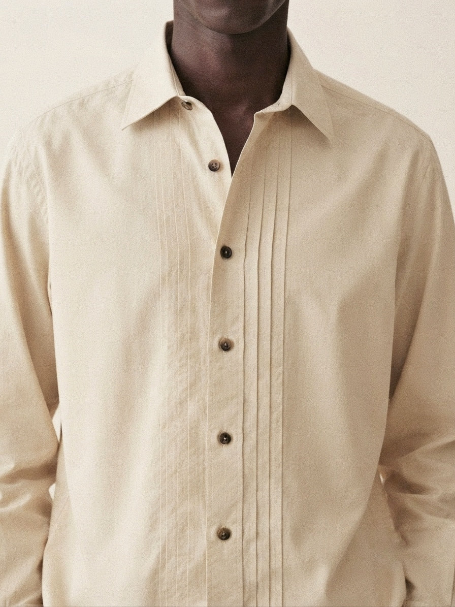 Sand Beige Overshirt