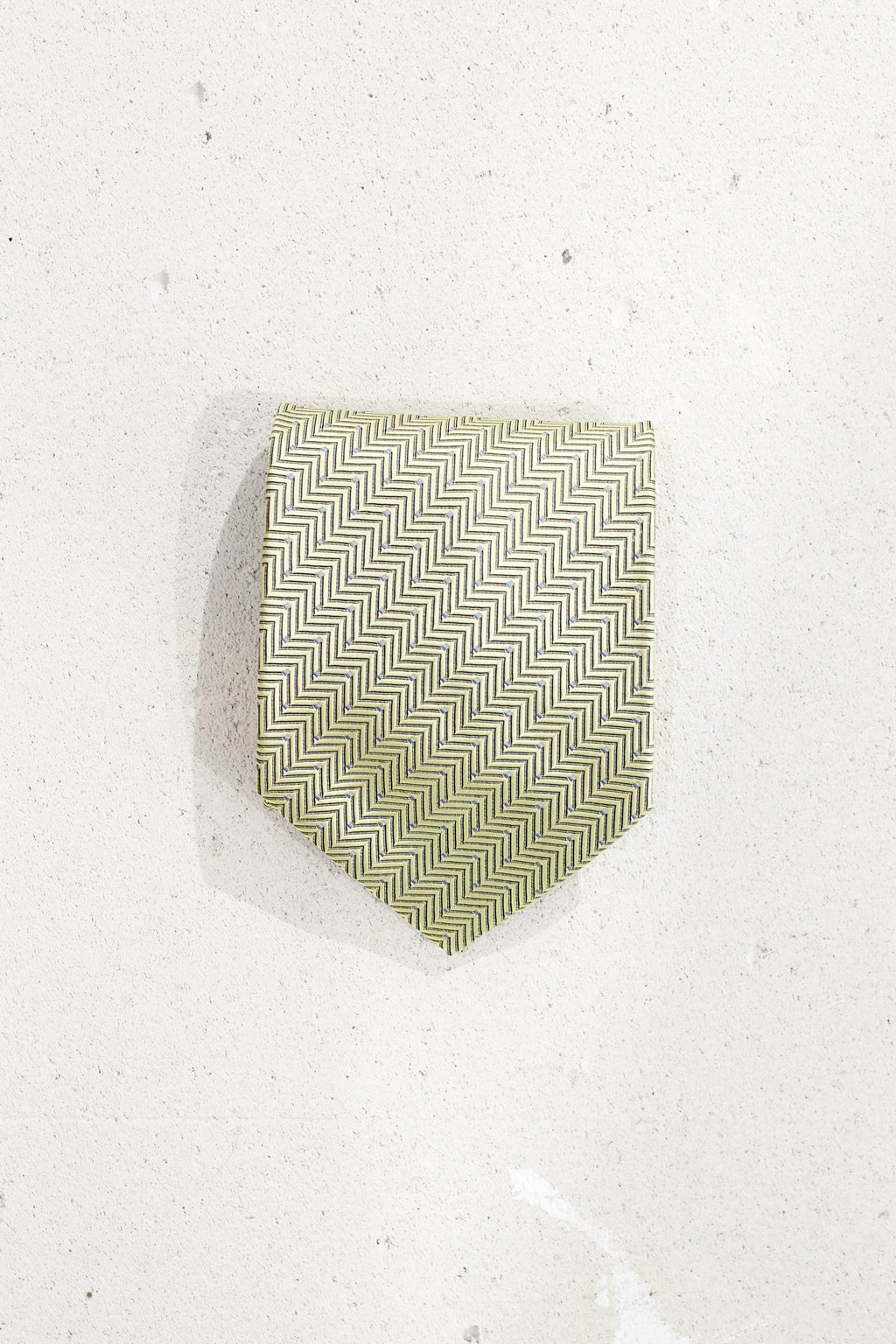 GEOMETRIC SILK TIE