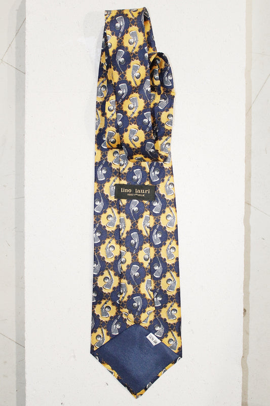 Flower Graphic Tie