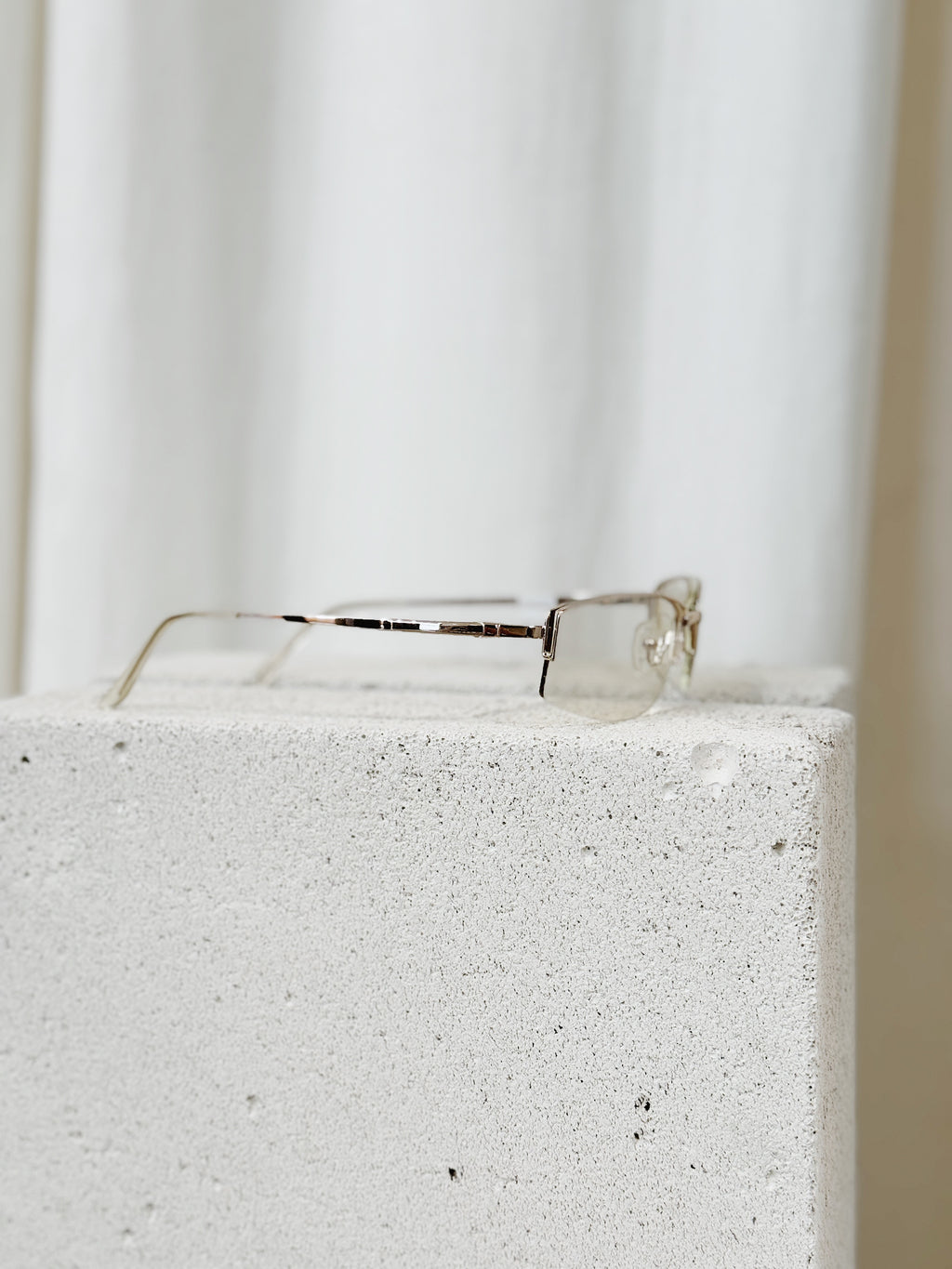 Semi Transparent Oval Sunglasses