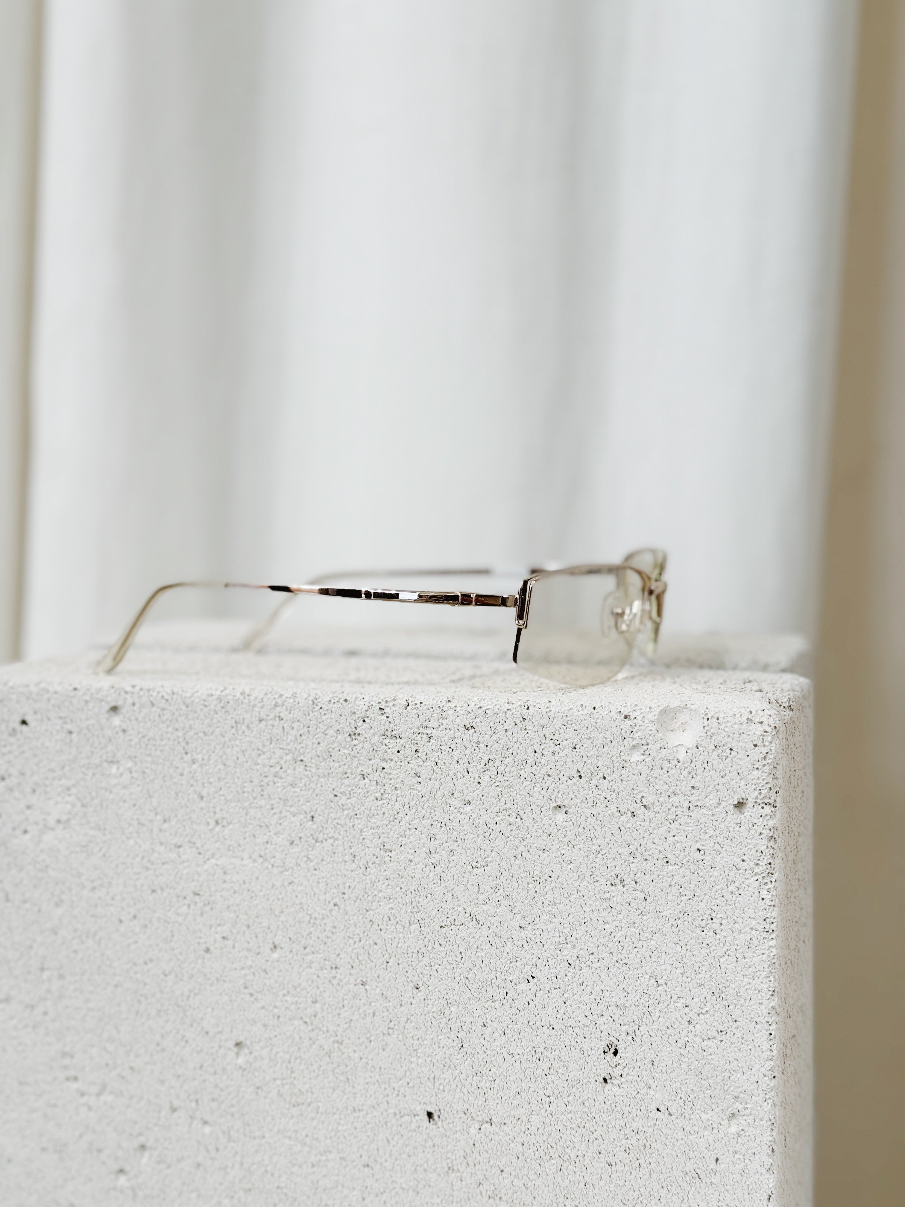 Semi Transparent Oval Sunglasses