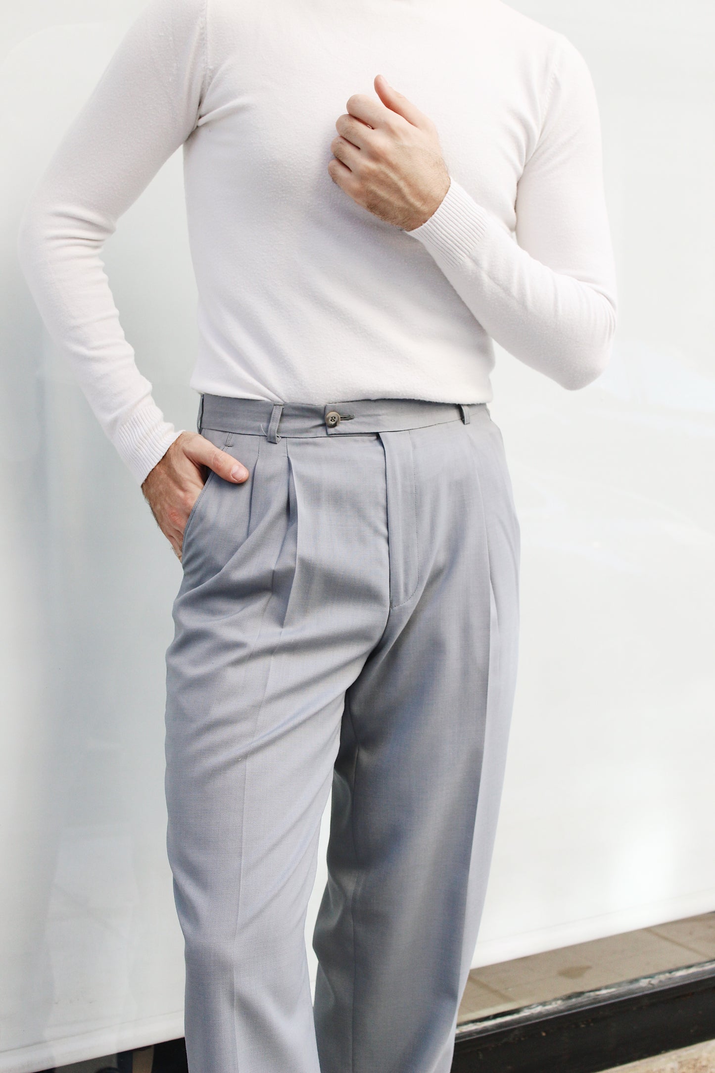 GRAY OFFICE PANTS