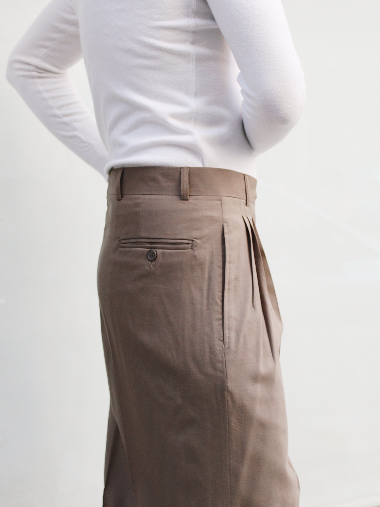 BEIGE OFFICE PANTS