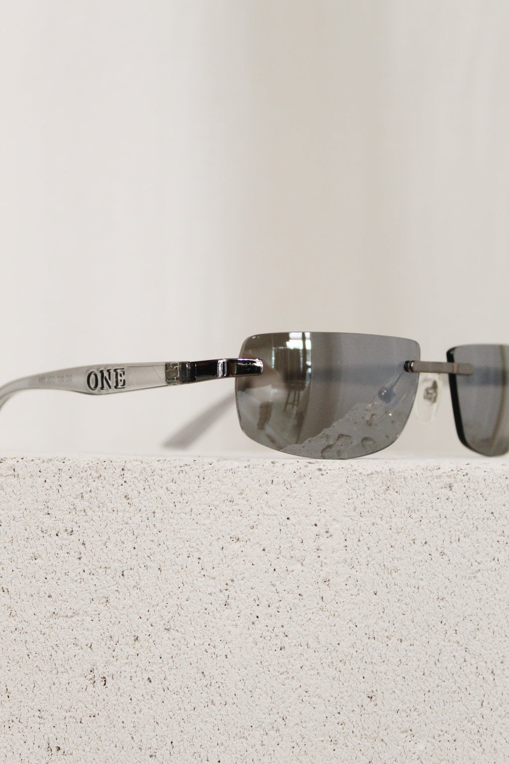 1990's Square Blue Sunnies