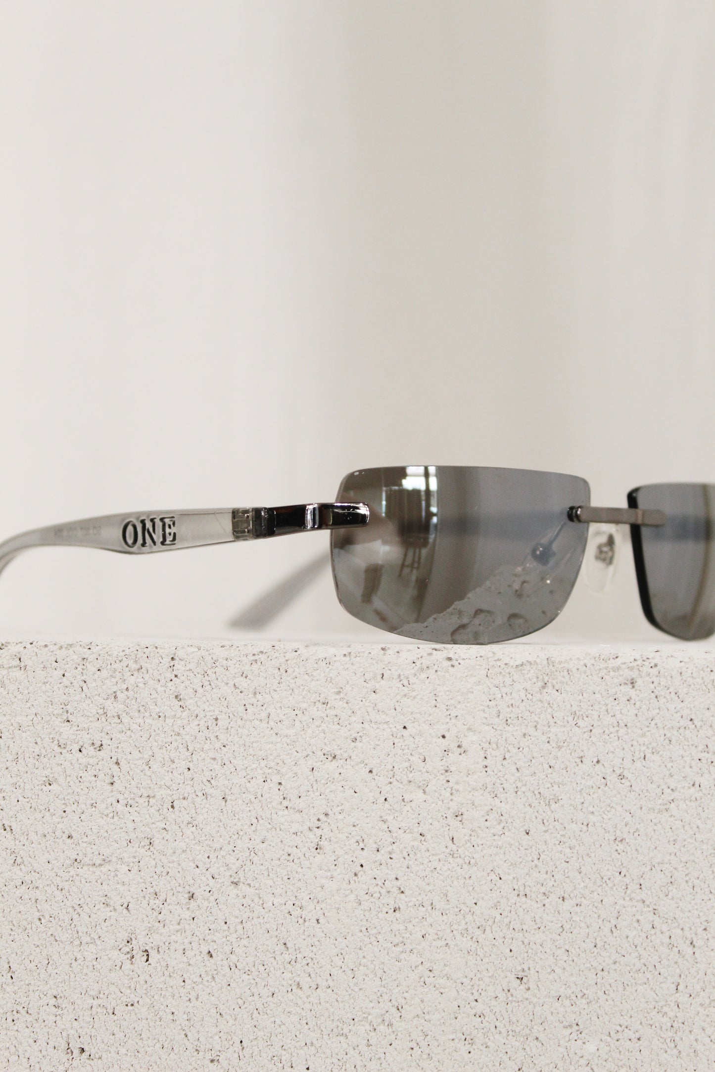 1990's Square Blue Sunnies