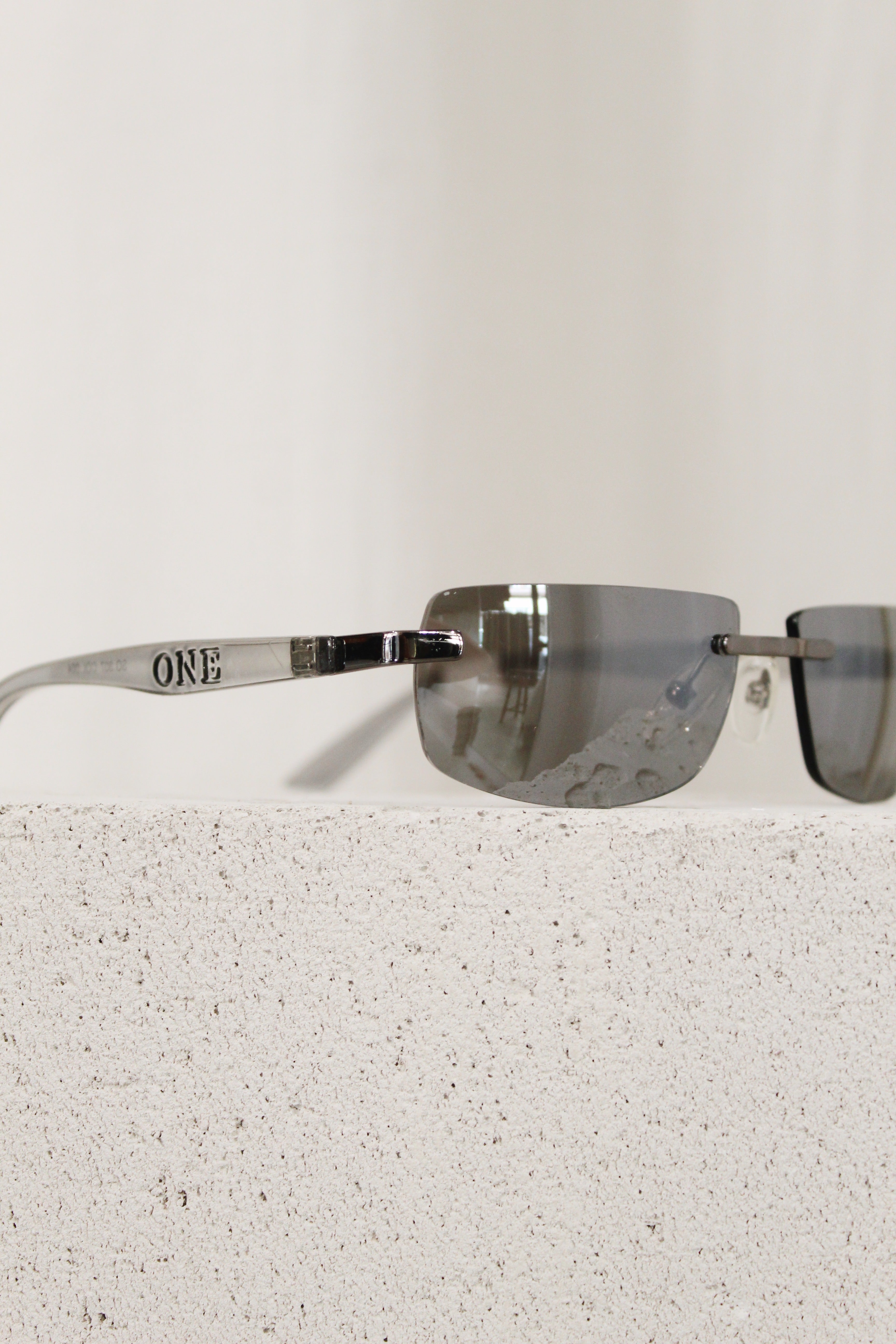 1990's Square Blue Sunnies