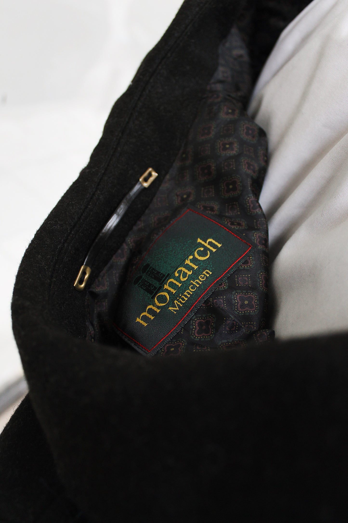 Austrian Black Overcoat