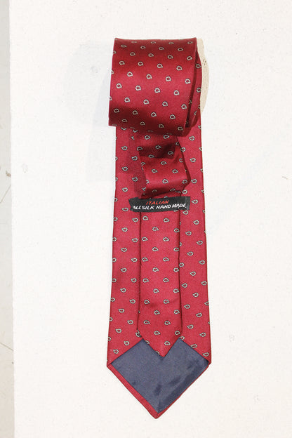 GEOMETRIC SILK TIE