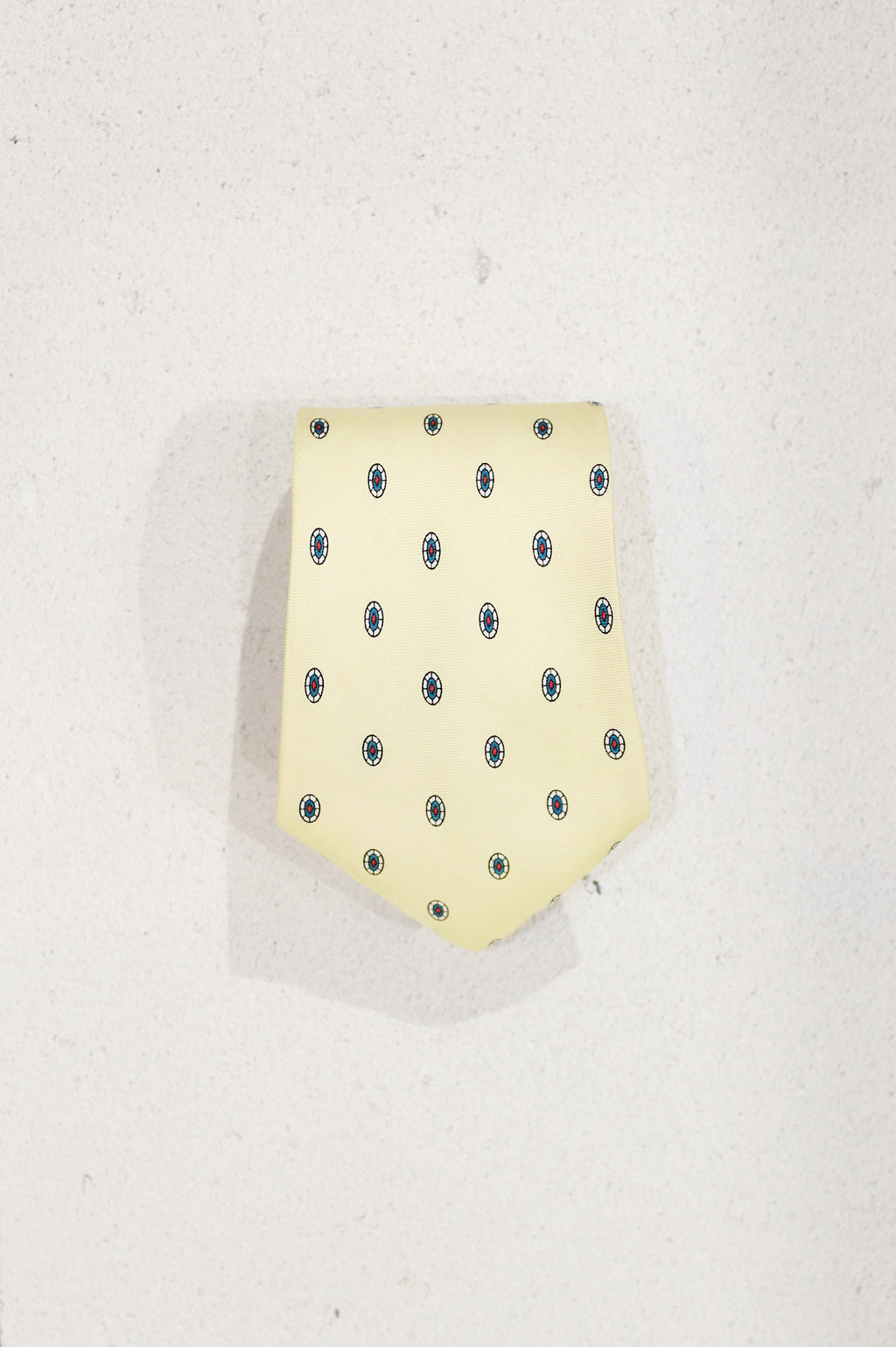 GEOMETRIC SILK TIE