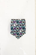 GEOMETRIC SILK TIE