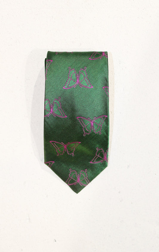 BUTTERFLY SILK TIE
