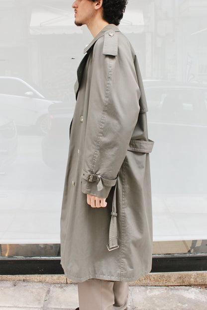 Khaki Double Breasted Trench