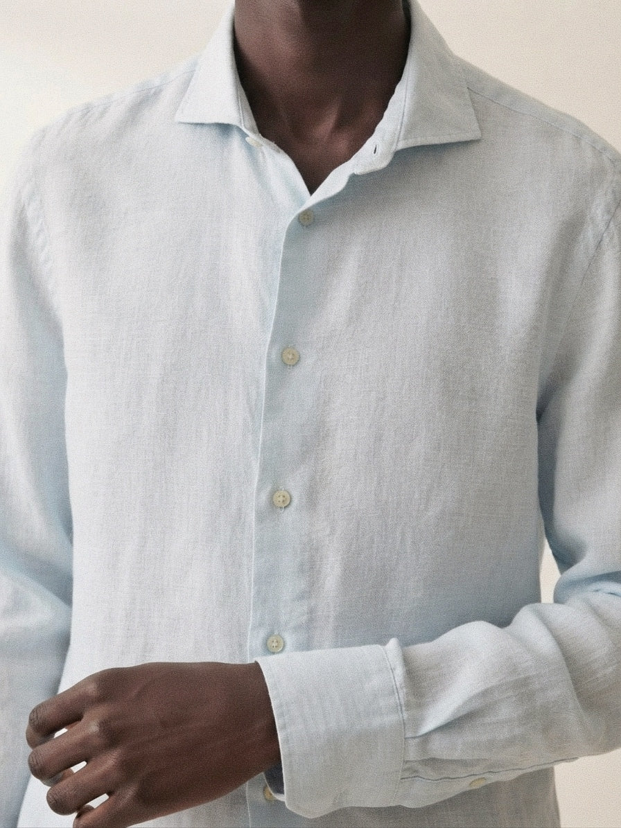 Baby Blue Linen