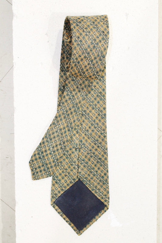 GEOMETRIC WOOL TIE