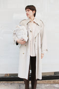 Light Beige Trench Coat