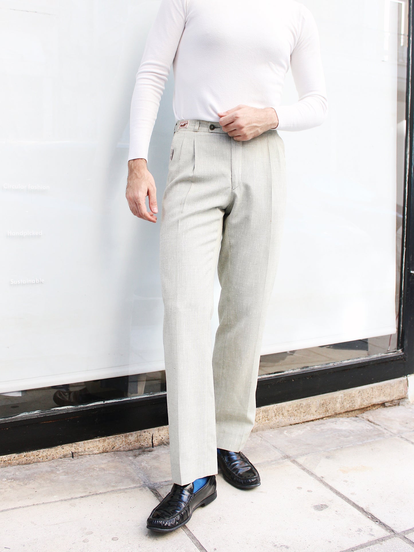BEIGE OFFICE PANTS