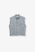Gray Cropped Vest