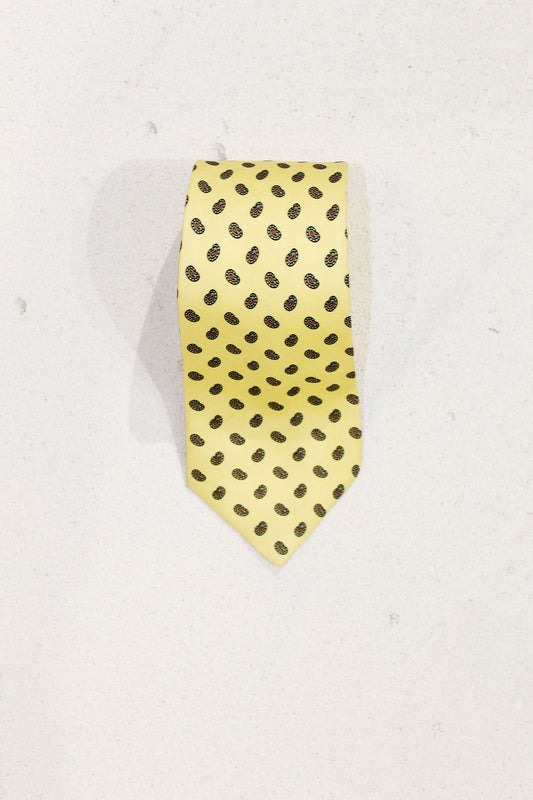 GEOMETRIC SILK TIE