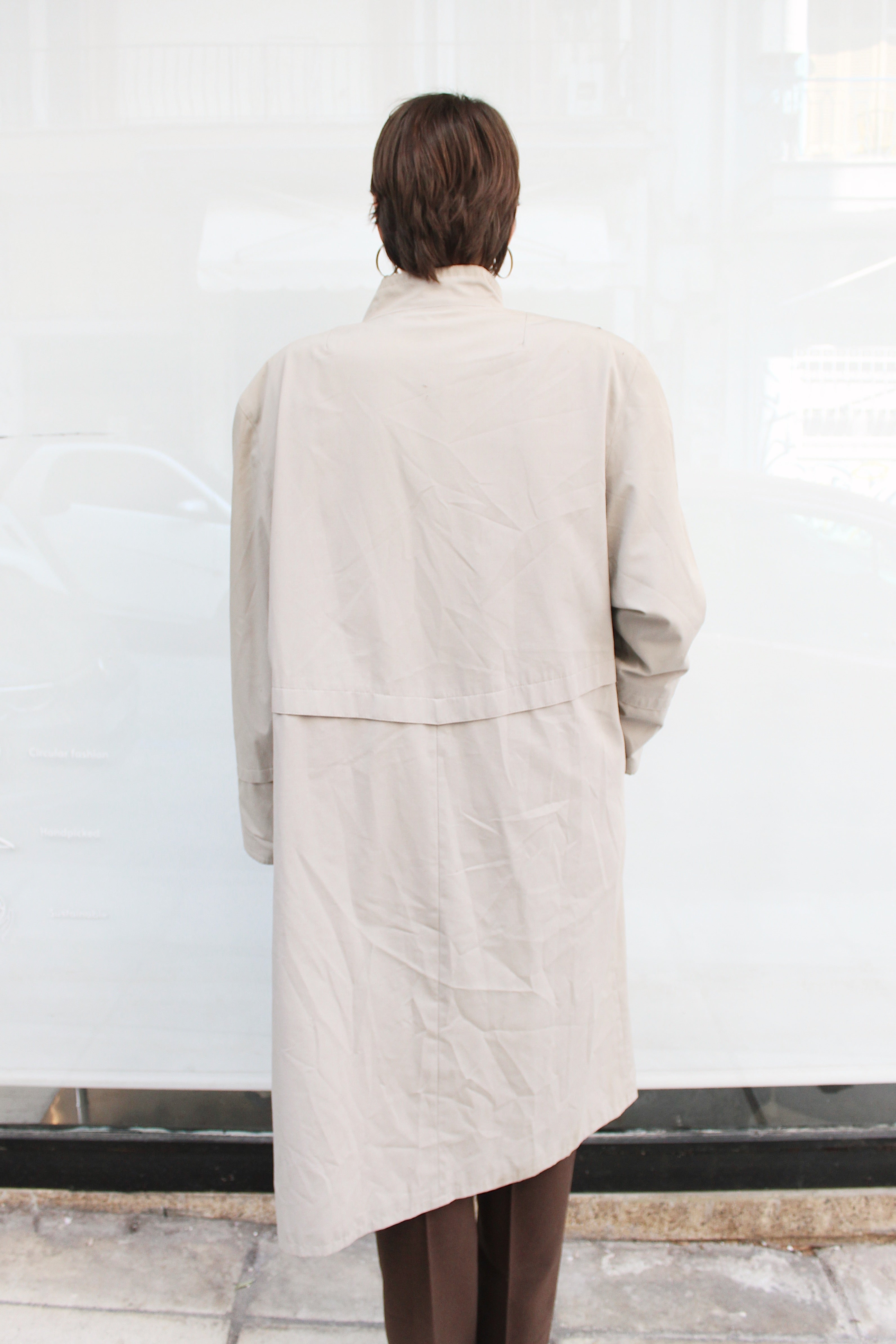 Beige Trench Coat