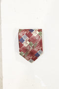GEOMETRIC SILK TIE