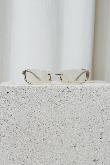 Square Metallic Sunglasses
