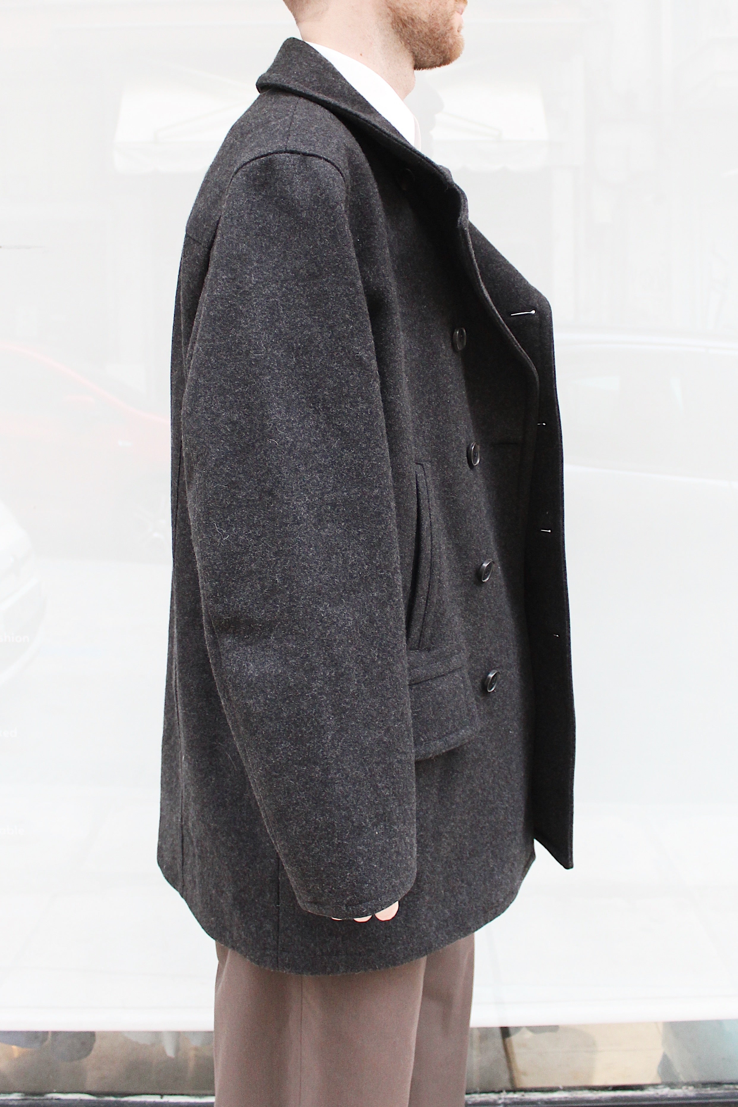 Gray Peacoat