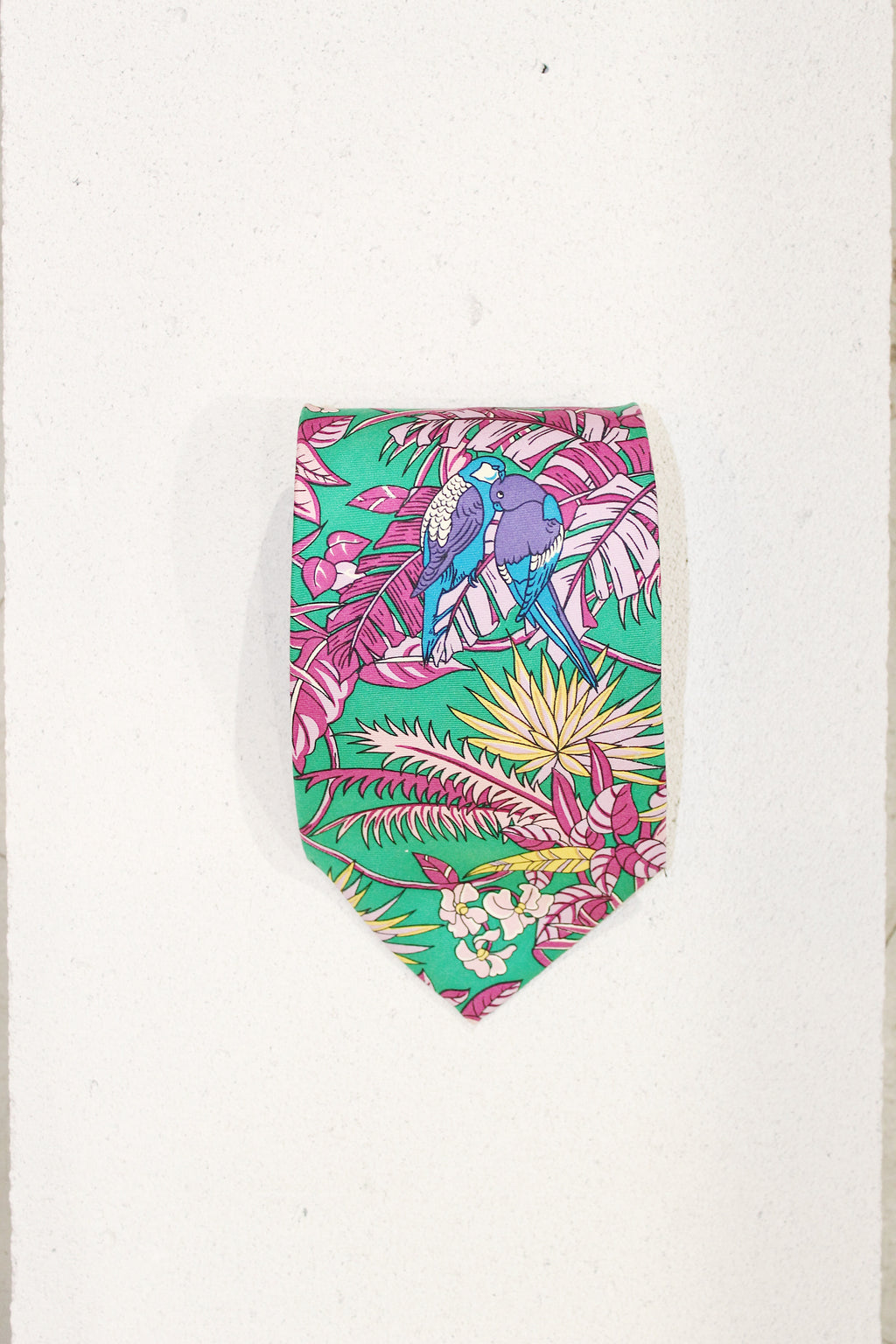 GEOMETRIC SILK TIE