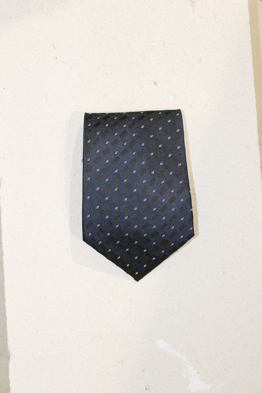 GEOMETRIC SILK TIE