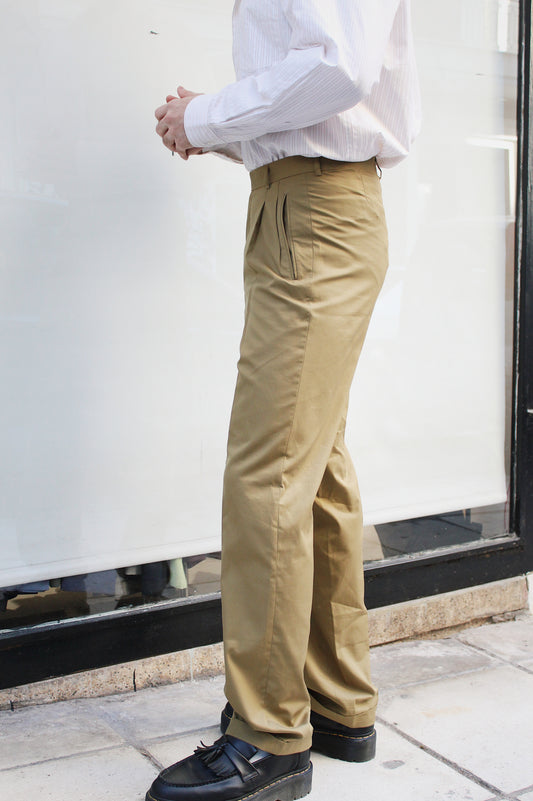 Mustard Pleated Pants