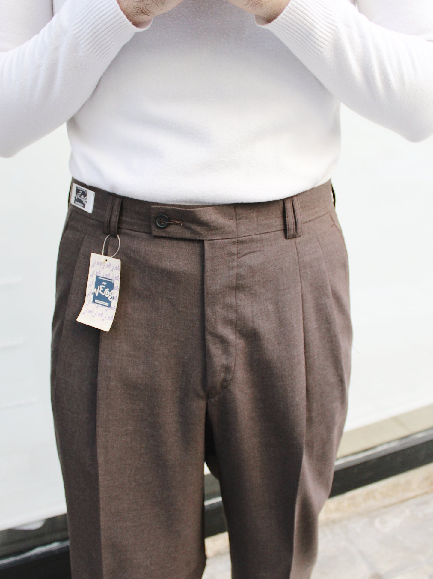 BROWN OFFICE PANTS