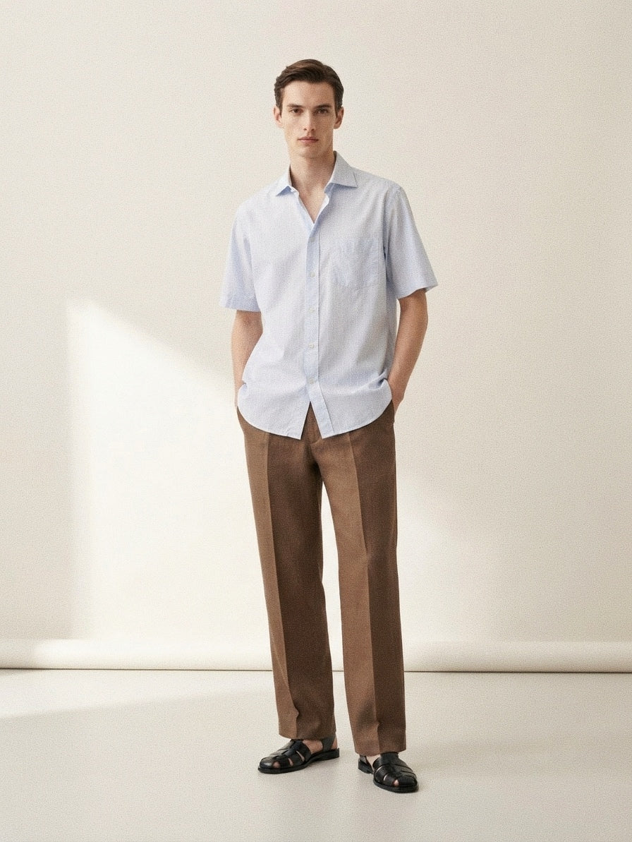 Baby Blue Short Sleeve