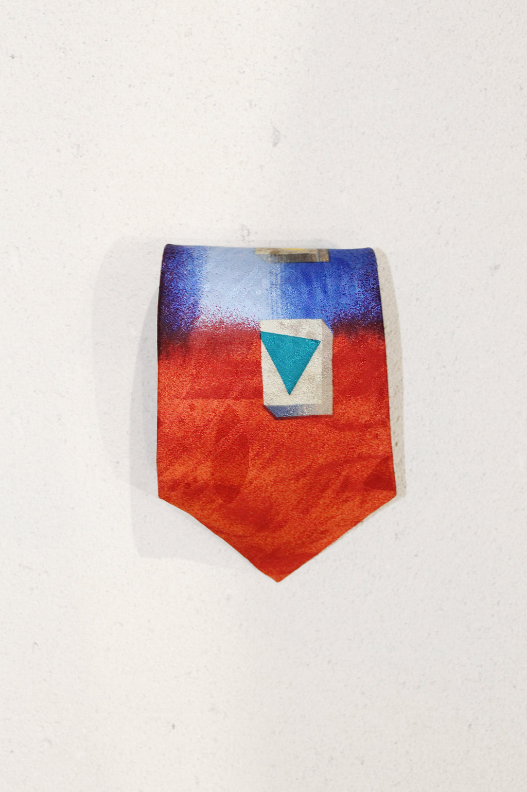 GEOMETRIC SILK TIE