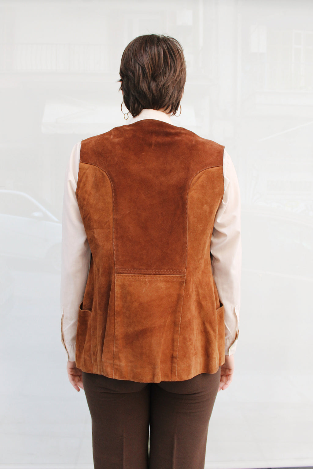 Suede Leather Vest