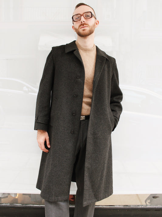 Maxi Gray Overcoat